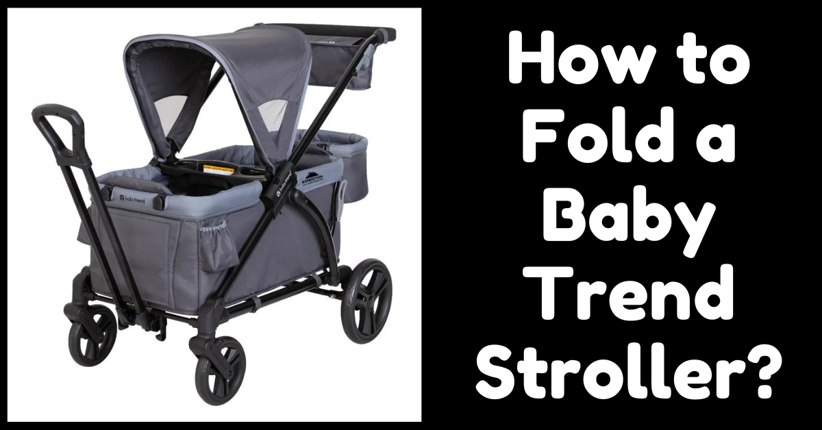 Baby trend shop how to fold